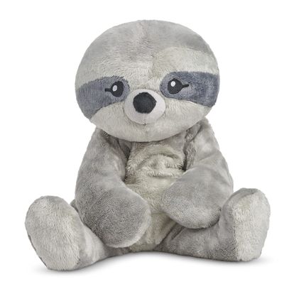 HUGIMALS Sam The Sloth 20 Inch 4.5 lb Heavy Cute Sensory Weighted Comfort Plush | Large Unscented Washable Self Care Calming Stuffed Animal for Kids, Teens and Adults
