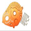 GPM for 1/10 RBX10 RYFT Rock Bouncer AXI03005 Aluminum Motor Mount Plate with Heat Sink FINS - 10PC Set (Orange) view 1
