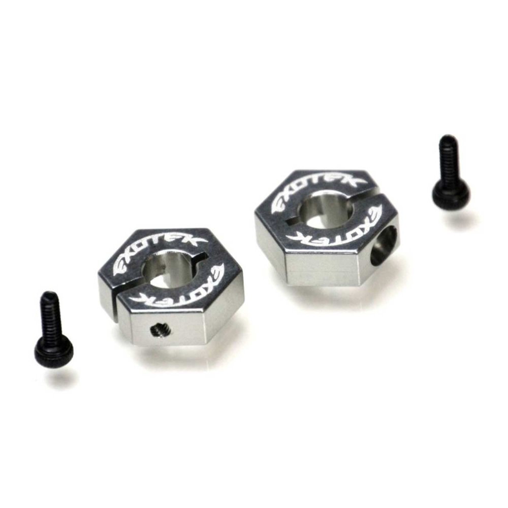 Exotek Racing 2055 Hex Set, 7075 Aluminum, for Losi Tenacity/Lasernut, 1pr