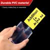 550 Clear Plastic Card Sleeves - 3 x 4 Inches, Protective Holders for Baseball, Sports, Trading & Game Cards view 3