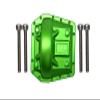 GPM for 1/6 4WD SCX6 Jeep JLU Wrangler AXI05000 Aluminum Front/Rear Gearbox Cover -5PC Set (Green) view 1