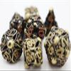 Mind Eater: Bronze - Hollow Metal RPG Dice Set view 2