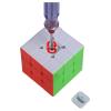 3x3 Speed Cube Cyclone Boys 3x3x3 Magic Puzzles Toys 56mm Stickerless Magic Cube Puzzle Toy for Children Adults view 3