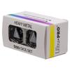 Ultra PRO - Vivid Heavy Metal Dice Set Black 2ct - Up Your Gaming 20 Sided Dice, Role Playing Games, Matte Finish view 2