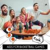 30 Pcs Mini Basketballs Stress Balls 1.18 Inch Mini Basketball Party Favor Tiny Foam Basketballs Small Soft Sports Balls Basketball Decorations Foam Toy for Relief Party view 4