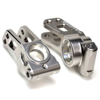 EXOTEK RACING LLC HD Aluminum Rear Hub Set Tenacity Lasernut ETK2053 Electric Car/Truck Option Parts