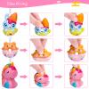 POKONBOY 30 Pack Squishy Toys for Kids Party Favors Bulk, Kawaii Animals Squishies Pack Unicorn Donuts Birthday Gifts for Boys Girls Classroom Treasure Prizes (with Keychains) view 4