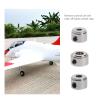 Create idea 20pcs RC Airplane Plane Landing Gear Wheel Stop Collar Copper Plated M2 M2.5 M3 M4 M5 Landing Gear Stopper RC Airplane Replacement Accessoires view 3