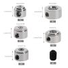 Create idea 20pcs RC Airplane Plane Landing Gear Wheel Stop Collar Copper Plated M2 M2.5 M3 M4 M5 Landing Gear Stopper RC Airplane Replacement Accessoires view 4