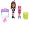 Gabby's Dollhouse 6062027-1 Gabbys Dollhouse, Kitty Karaoke Set mit 2 Spielzeugfiguren, 2 Zubehrteilen, berraschungsbox und Mbelstck, Kinderspielzeug view 2