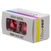 Ultra PRO - Vivid Heavy Metal Dice Set Red 2ct - Up Your Gaming 20 Sided Dice, Role Playing Games, Matte Finish view 2