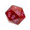 Ultra PRO - Vivid Heavy Metal Dice Set Red 2ct - Up Your Gaming 20 Sided Dice, Role Playing Games, Matte Finish view 3