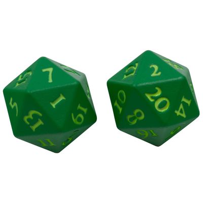 Ultra PRO - Vivid D20 Dice 2ct. Perfect for MTG Game, DND, and RPG Games