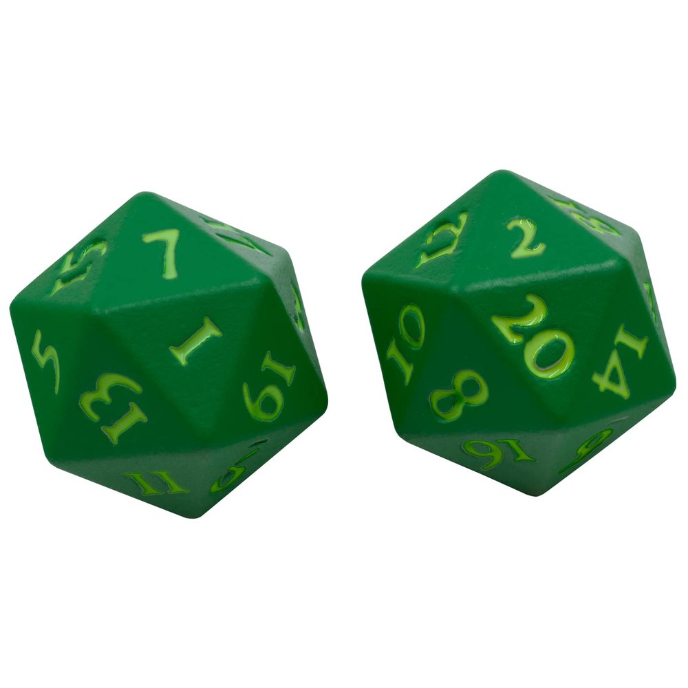 Ultra PRO - Vivid D20 Dice 2ct. Perfect for MTG Game, DND, and RPG Games