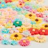 NWFashion 100PCS Miniature Decor Dessert Pastry Toy Food Cake Topper Scrapbooking Shoe Decoration Charms (Flower) view 2
