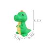 Coin Bank Piggy Bank,Shatterproof Bank,Green Dinosaur Money Bank,for Kids Boys Girls,for Christmas and New Year Gifts Children's Adult Gifts view 2