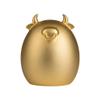 YKHB Coin Bank Brass Cute Golden Sheep Piggy Bank Unbreakable Coin Bank Fashion Money Bank Children's Birthday Home Decoration Children's Adult Gifts (Color : Gold) view 1