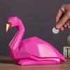 YKHB Coin Bank Piggy Bank Resin Animal Geometric Shape Design Coin Bank Money Saving Bank Toy Bank Penny Money Box Best Gift Children's Adult Gifts (Color : D) view 4