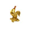 Coin Bank Gold Chicken Piggy BankCreative Resin Cartoon Money Bank Cute Money Box with Stopper Christmas and New Year Gifts Children's Adult Gifts (Color : Gold) view 1