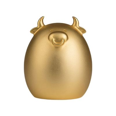 YKHB Coin Bank Brass Cute Golden Sheep Piggy Bank Home Decoration Unbreakable Coin Bank Money Bank Children's Birthday Children's Adult Gifts