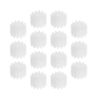 30Pcs Plastic Gears 12 Teeth Model 122A Reduction Gear Plastic Worm Gears for RC Car Robot Motor,Aicosineg