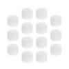 30Pcs Plastic Gears 12 Teeth Model 122A Reduction Gear Plastic Worm Gears for RC Car Robot Motor,Aicosineg view 1