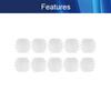 30Pcs Plastic Gears 12 Teeth Model 122A Reduction Gear Plastic Worm Gears for RC Car Robot Motor,Aicosineg view 3
