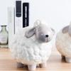 YKHB Coin Bank Ceramic Piggy Bank Home Decor,Cuddly Sheep Shape Stylish Design Coin Bank,Creative Bedroom Living Room Money Bank Children's Adult Gifts view 4