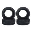 LAFEINA RC 1:10 On-Road Racing Car Rubber Tires Sponge Inside for HSP HPI 4PCS (C) view 1