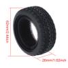 LAFEINA RC 1:10 On-Road Racing Car Rubber Tires Sponge Inside for HSP HPI 4PCS (C) view 2