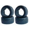LAFEINA RC 1:10 On-Road Racing Car Rubber Tires Sponge Inside for HSP HPI 4PCS (J) view 1