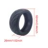 LAFEINA RC 1:10 On-Road Racing Car Rubber Tires Sponge Inside for HSP HPI 4PCS (J) view 2