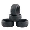LAFEINA RC 1:10 On-Road Racing Car Rubber Tires Sponge Inside for HSP HPI 4PCS (H) view 2