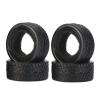 LAFEINA RC 1:10 On-Road Racing Car Rubber Tires Sponge Inside for HSP HPI 4PCS (G) view 1