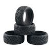 LAFEINA RC 1:10 On-Road Racing Car Rubber Tires Sponge Inside for HSP HPI 4PCS (G) view 3