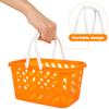 TOYANDONA 2pcs Shopping Basket Toys, Kids Grocery Basket with Handle for Kids Pretend Play Grocery Basket Toys view 3