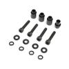 Losi Engine Mount Spacers & ClutchMountAlBlkDBXL 2.0 LOS256010 Gas Car/Truck Replacement Parts view 1