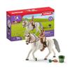 Schleich Horse Club - 7 PC Rider and Horse Toy Playset with Accessories - Realistic Rider and Lipizzaner Mare Figurine - Fun Toys for Girls and Boys - Collectible Figures for Kids Ages 5+ - 41433 view 1