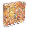 Big Potato Mayhem in The Library: Book Jigsaw Puzzle for Adults (1000 Pieces) Filled with 101 Riddles to Solve view 1
