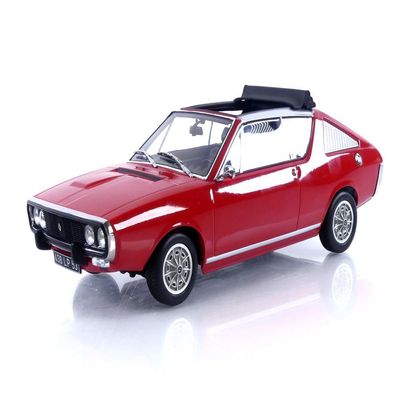 Norev NV185371 1:18 17 Gordini Dcouvrable 1975-Red Renault Collectable Model, Multi