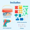 Educational Insights Design & Drill Build-It Bucket with Electric Drill Toy, 41 Pieces, Preschool STEM Toy, Gifts For Boys & Girls, Ages 3+ view 3