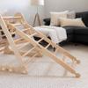 Little Partners Kids Climbing Ladder - Wooden Activity Climbing, in-House Play Structure for Toddlers (Perfect add-on for Learn N Climb Triangle and Learning Tower) (Natural) view 3