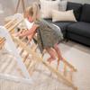 Little Partners Kids Climbing Ladder - Wooden Activity Climbing, in-House Play Structure for Toddlers (Perfect add-on for Learn N Climb Triangle and Learning Tower) (Natural) view 4