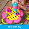 Educational Insights Design & Drill Flower Power Studio, Drill Toy, 50-Pieces, Gift for Kids Ages 3+ view 3