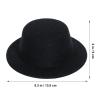 NUOBESTY DIY Mini Top Hats 4 Pcs Small Formal Hats for Hair Clips Doll Accessories Craft Decoration 5.3 Inch view 2