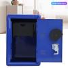 Children Money Box, Mini, Cash Box Metal Storage Case Money Box Kids Box Toy for Child (Blue) view 3