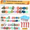 Intsinzi Educational Wooden Threading Beads Toys for Toddlers,47 PCS Stringing Animals Ocean Farm Preschool Lacing Beads,Montessori Toys for Kids 3 4 5 6 Year Old Boys Girls view 2
