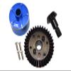 GPM for Carbon Steel Ring Gear 37T & Pinion Gear 13T with Aluminum Diff Case for 1:10 Granite/Kraton 4S / Vorteks 3S / Senton V3 / 1:8 Vendetta 3S / Infraction V3-7Pcs Set (Blue) view 1