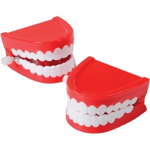 US Toy 4695 Giant Chattering Teeth Toys