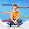 GSE Games & Sports Expert Purple Indoor Scooter Board with Safety Handles for Kids Ages 6-12, Plastic Floor Scooter Board with Rollers, Physical Education for Home, Homeschool Supplies view 4